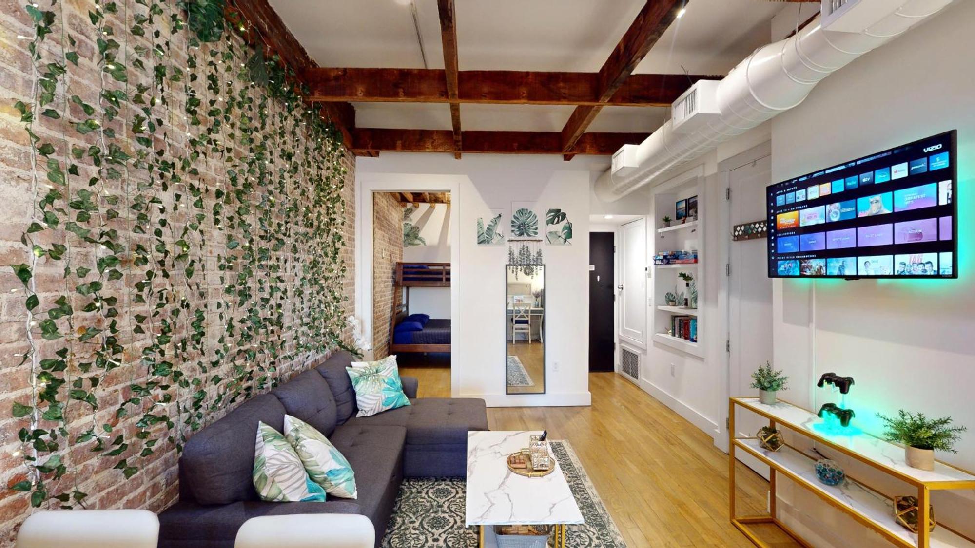 Chic Penthouse 15 Minutes From Nyc - Bus Stop At Doorstep Гобокен Екстер'єр фото