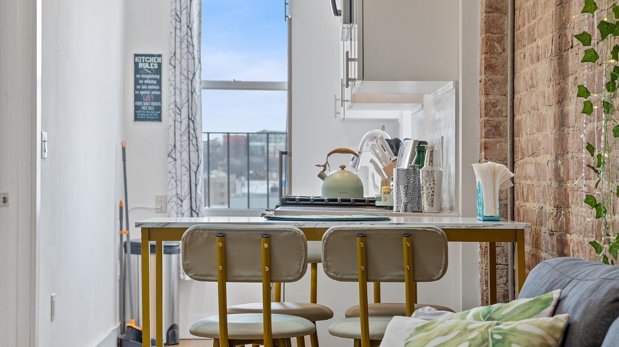 Chic Penthouse 15 Minutes From Nyc - Bus Stop At Doorstep Гобокен Екстер'єр фото