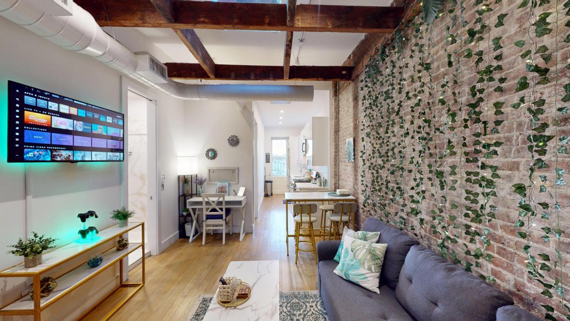 Chic Penthouse 15 Minutes From Nyc - Bus Stop At Doorstep Гобокен Екстер'єр фото